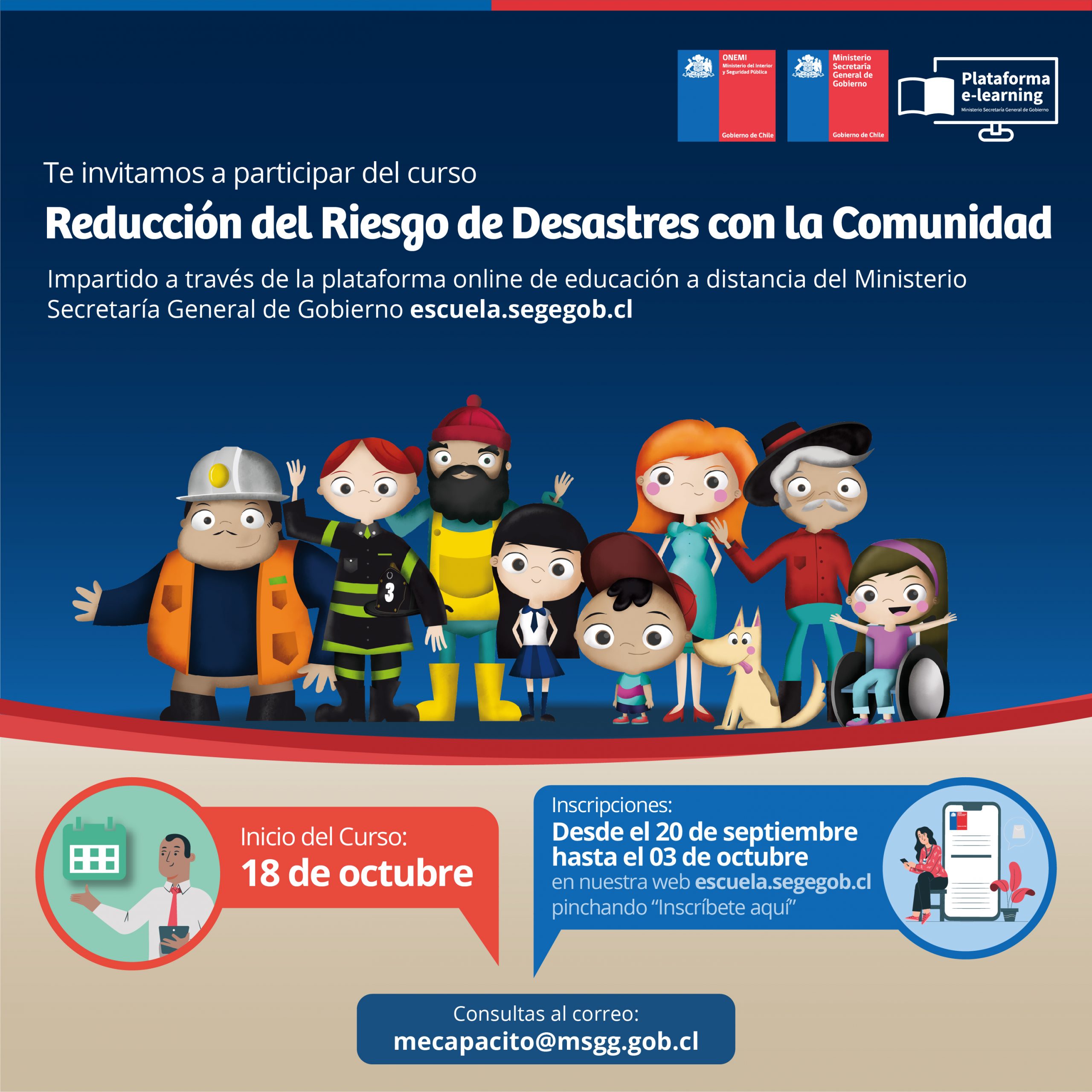 Invitación Curso
